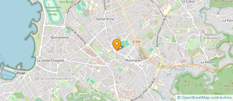 localisation de l'entreprise RED HAIR à MARSEILLE