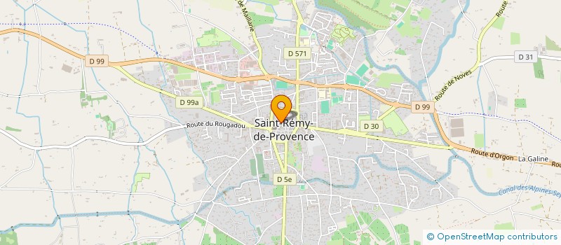 localisation de l'entreprise RED'HANT à SAINT-REMY-DE-PROVENCE