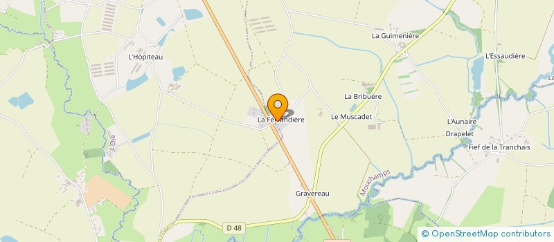 localisation de l'entreprise RED HOLDING à MOUCHAMPS