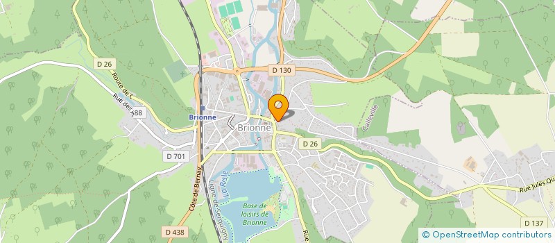 localisation de l'entreprise RED HOUSE  LA HAYE-DE-CALLEVILLE