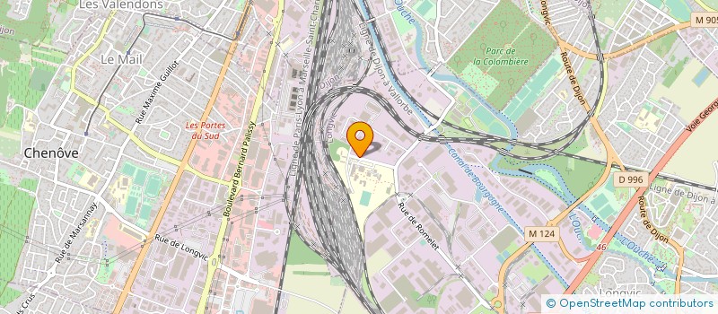 localisation de l'entreprise RED IMMO  DIJON