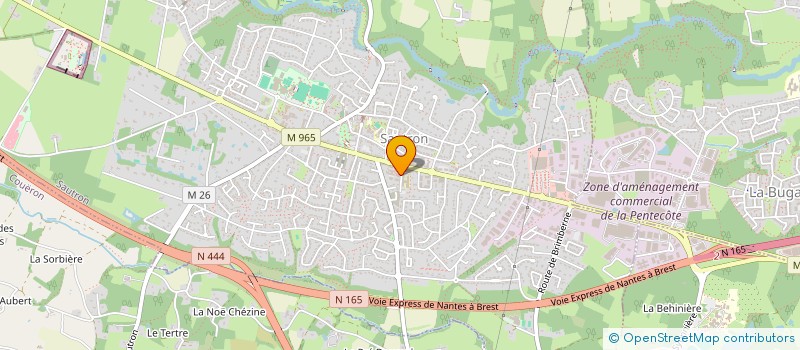 localisation de l'entreprise RED INVESTISSEMENTS à SAUTRON