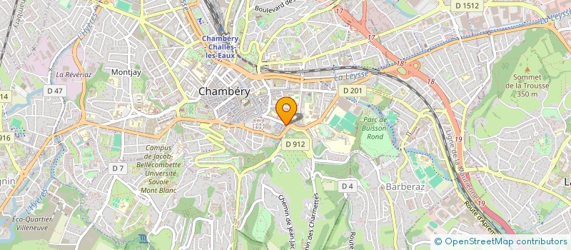 localisation de l'entreprise RED ISLAND EXPORT  CHAMBERY