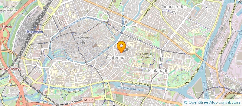 localisation de l'entreprise RED KIWI à STRASBOURG