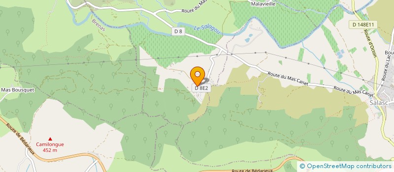 localisation de l'entreprise RED LAND  MERIFONS