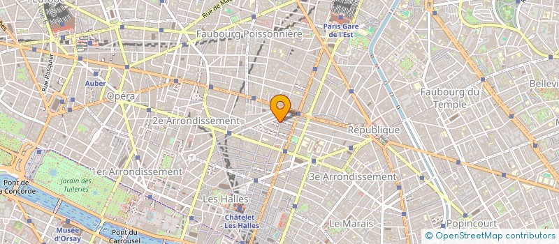 localisation de l'entreprise RED LINE  PARIS