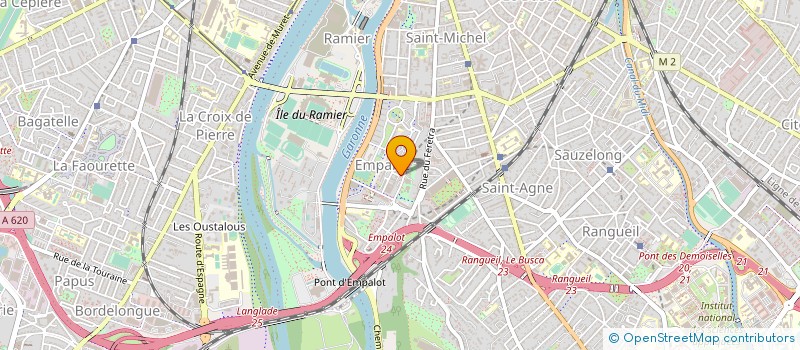 localisation de l'entreprise RED LINE PAC EURL à TOULOUSE