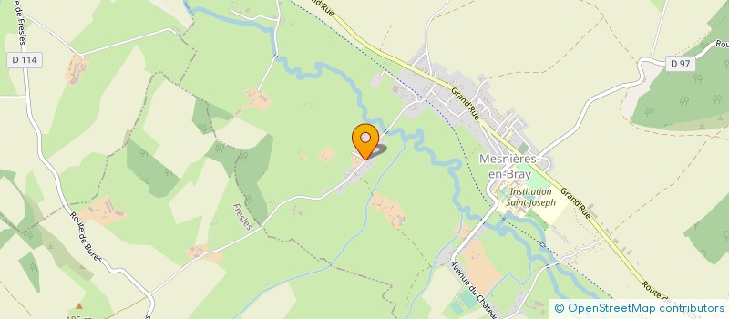 localisation de l'entreprise RED LION SPIRIT  MESNIERES-EN-BRAY