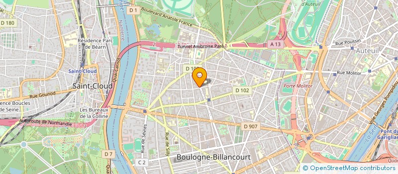 localisation de l'entreprise RED MARKET à BOULOGNE-BILLANCOURT