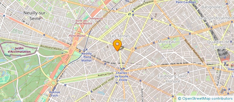 localisation de l'entreprise RED PARTNERS à NEUILLY-SUR-SEINE