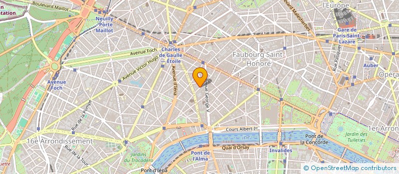 localisation de l'entreprise RED PARTS à PARIS
