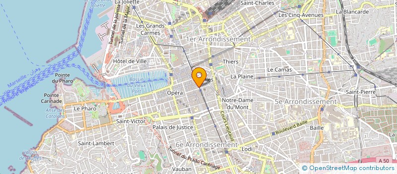 localisation de l'entreprise RED PHONE à MARSEILLE
