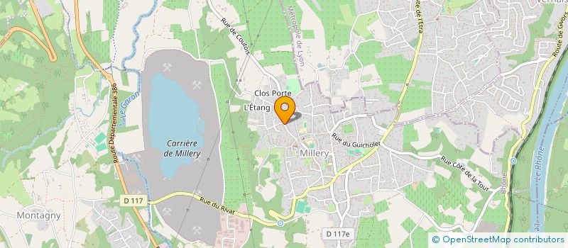 localisation de l'entreprise RED PILL  MILLERY