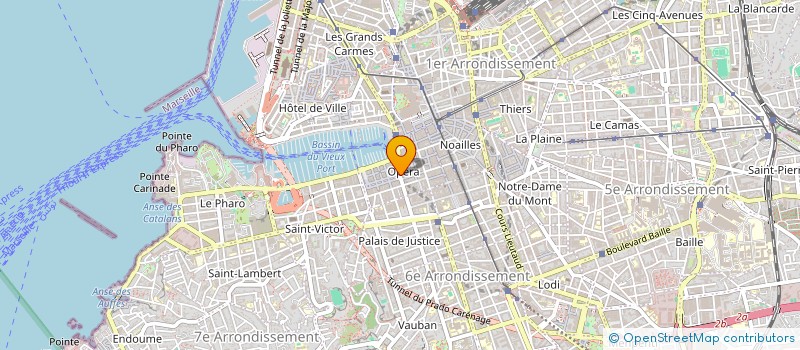 localisation de l'entreprise RED PLANET  MARSEILLE