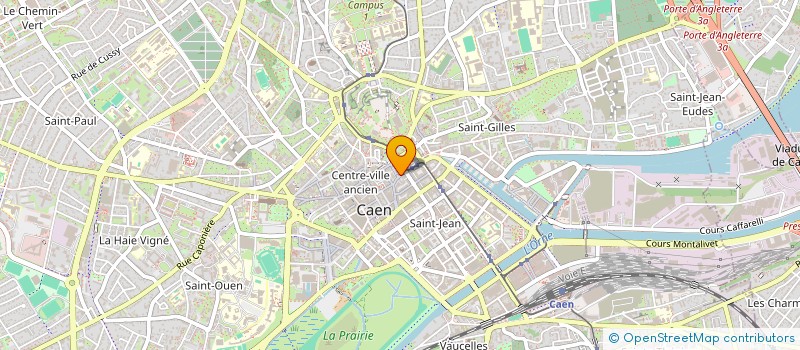 localisation de l'entreprise RED POULE à CAEN