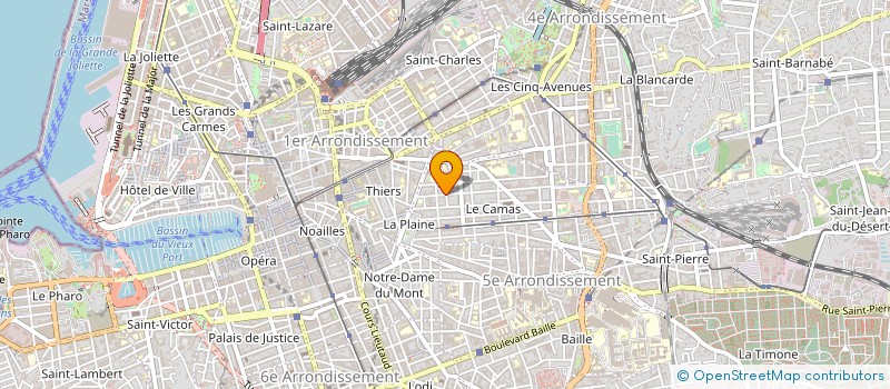 localisation de l'entreprise RED (RASSEMBLEMENT POUR L'EGALITE ET LA DEMOCRATIE) MARSEILLE à MARSEILLE