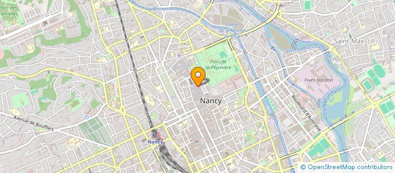 localisation de l'entreprise RED RIBBON COMPANY  NANCY