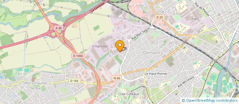 localisation de l'entreprise RED SEA  MULHOUSE