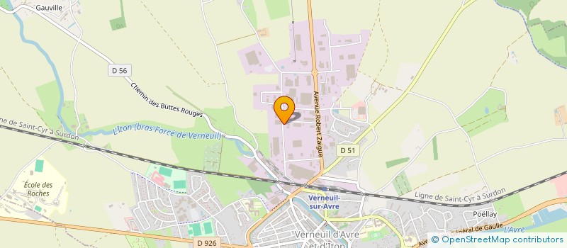 localisation de l'entreprise RED SEA EUROPE ASSETS  VERNEUIL D'AVRE ET D'ITON