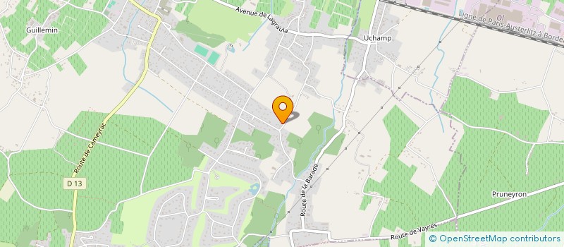 localisation de l'entreprise RED SEA WINE  ST SULPICE ET CAMEYRAC