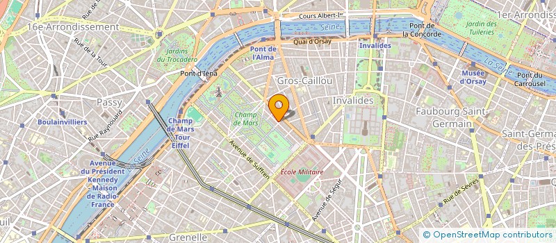 localisation de l'entreprise RED SKY 2017  PARIS