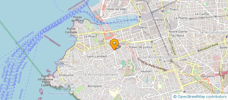 localisation de l'entreprise RED SOCIETY à MARSEILLE