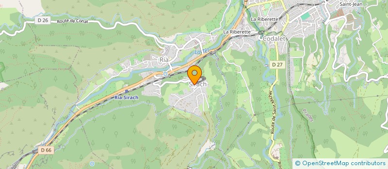 localisation de l'entreprise RED STAR CAMPUS  RIA-SIRACH