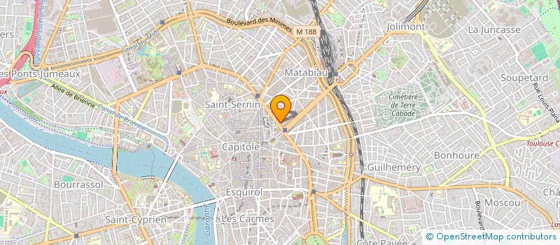 localisation de l'entreprise RED TOMATO  TOULOUSE