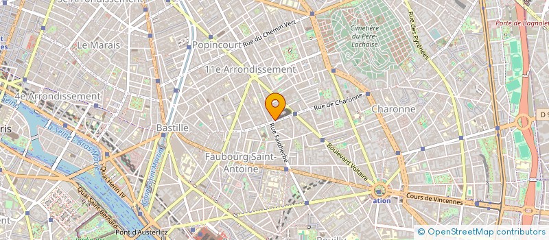 localisation de l'entreprise RED TRUCK  PARIS