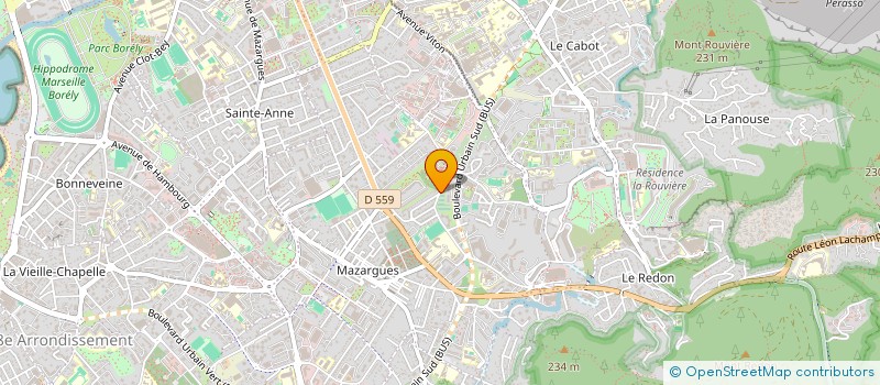 localisation de l'entreprise RED TUNA à MARSEILLE