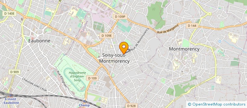 localisation de l'entreprise RED UNION à SOISY-SOUS-MONTMORENCY