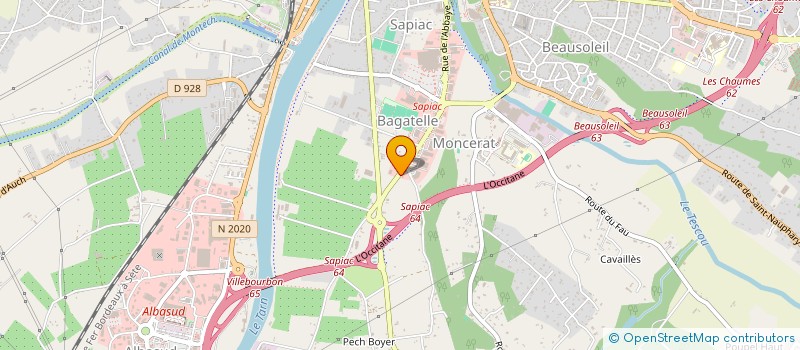 localisation de l'entreprise RED'UNION  MONTAUBAN