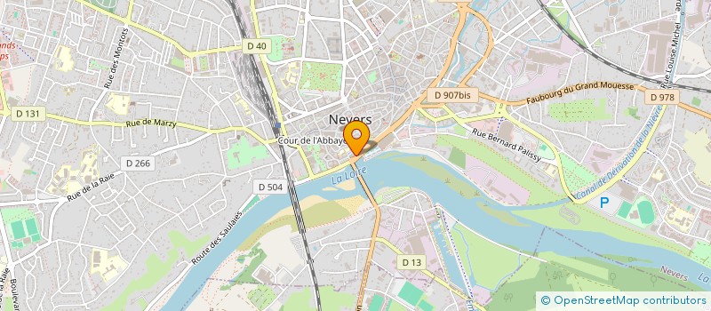 localisation de l'entreprise RED VELVET à NEVERS