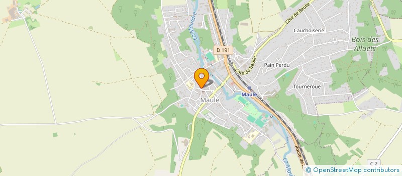 localisation de l'entreprise REDA  BARBER  SHOP  MAULE