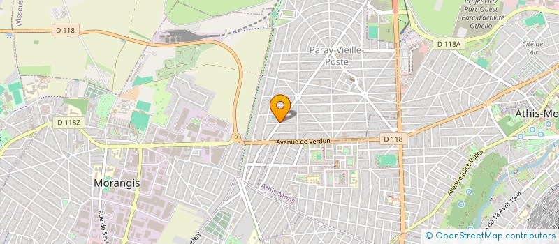 localisation de l'entreprise REDA TM à PARAY-VIEILLE-POSTE