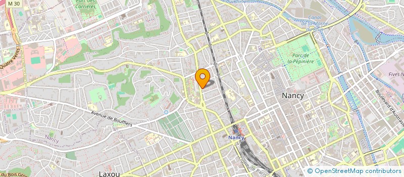 localisation de l'entreprise REDABIDOMUS  NANCY