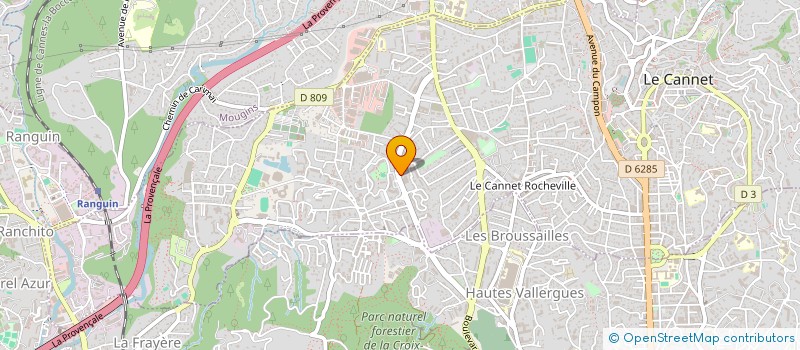 localisation de l'entreprise REDAC RECOURS à LE CANNET