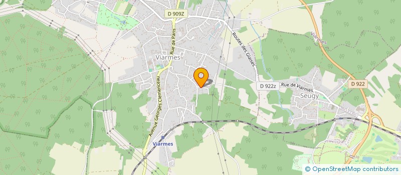 localisation de l'entreprise REDAC SERVICES  VIARMES