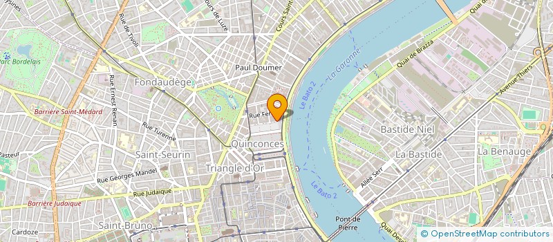 localisation de l'entreprise REDACTED LABS  BORDEAUX