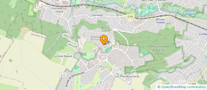 localisation de l'entreprise REDACTFORM à GIF-SUR-YVETTE