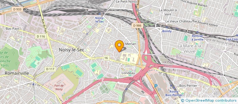 localisation de l'entreprise REDACTIK à NOISY-LE-SEC