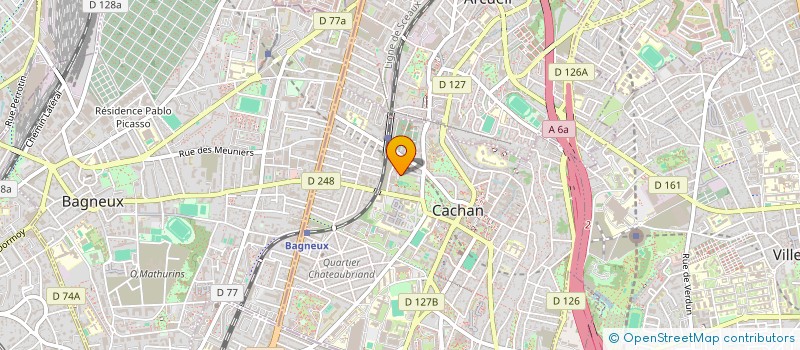 localisation de l'entreprise REDACTION à CACHAN