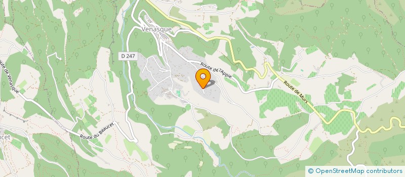 localisation de l'entreprise REDACTION EUROPEENNE DE DETECTION à VENASQUE