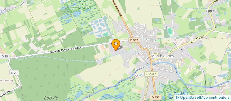 localisation de l'entreprise REDACTNOT  MARCHIENNES