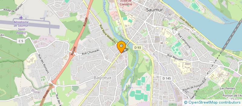 localisation de l'entreprise REDAKTI  SAUMUR