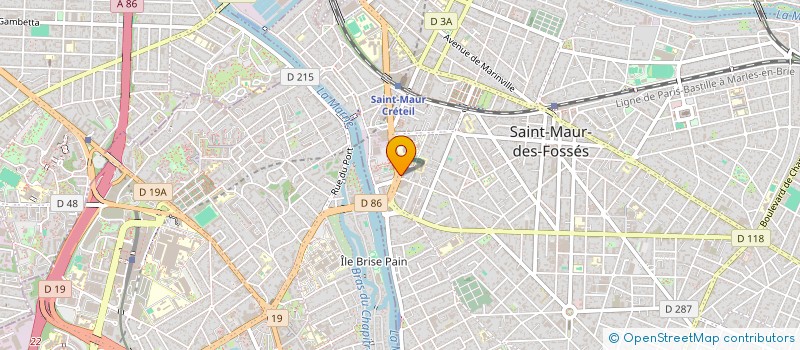 localisation de l'entreprise REDALI à SAINT-MAUR-DES-FOSSES