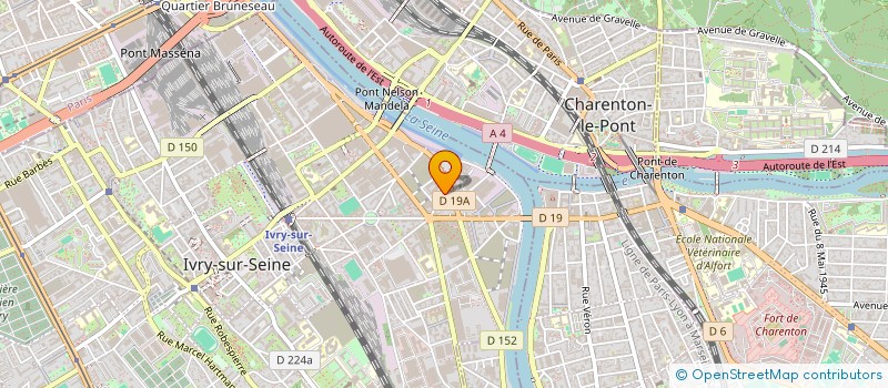 localisation de l'entreprise REDANALYTICS à IVRY SUR SEINE