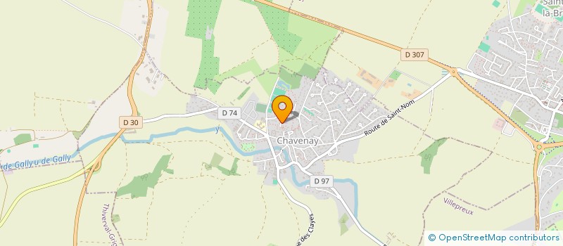 localisation de l'entreprise REDARROW  CHAVENAY