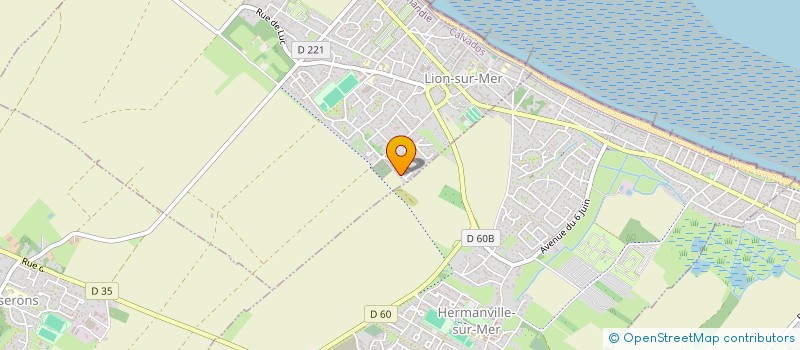 localisation de l'entreprise REDARYMA  LION-SUR-MER