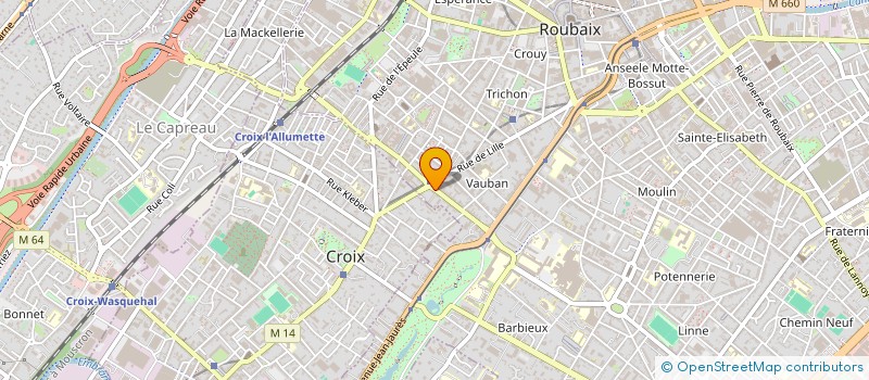 localisation de l'entreprise REDBAY, LE MOUVEMENT NUMERIQUE OUVERT à ROUBAIX